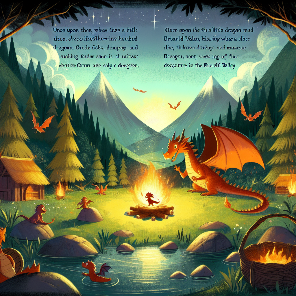 Generate audio story with fabul.io : La Aventura de Draco el Dragón de Fuego