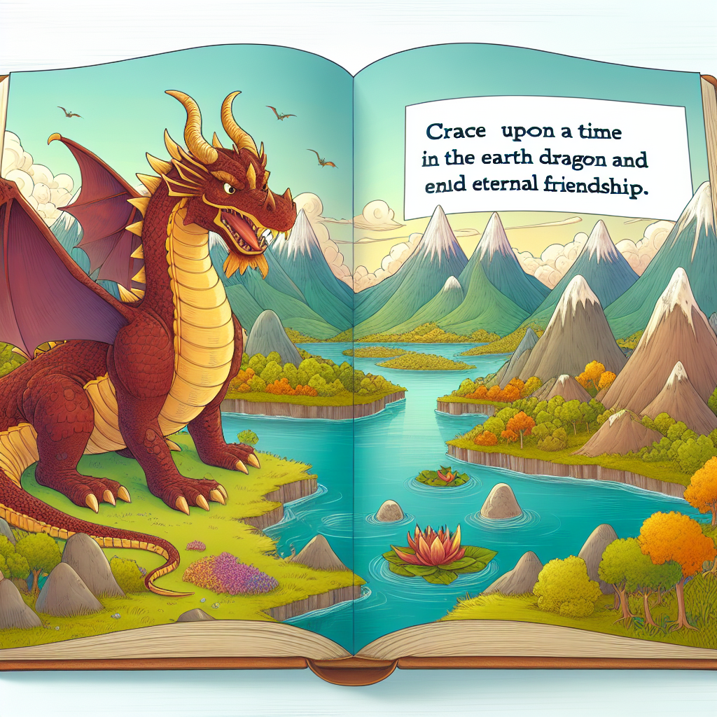 Generate audio story with fabul.io : El Dragón de la Tierra y la Amistad Eterna