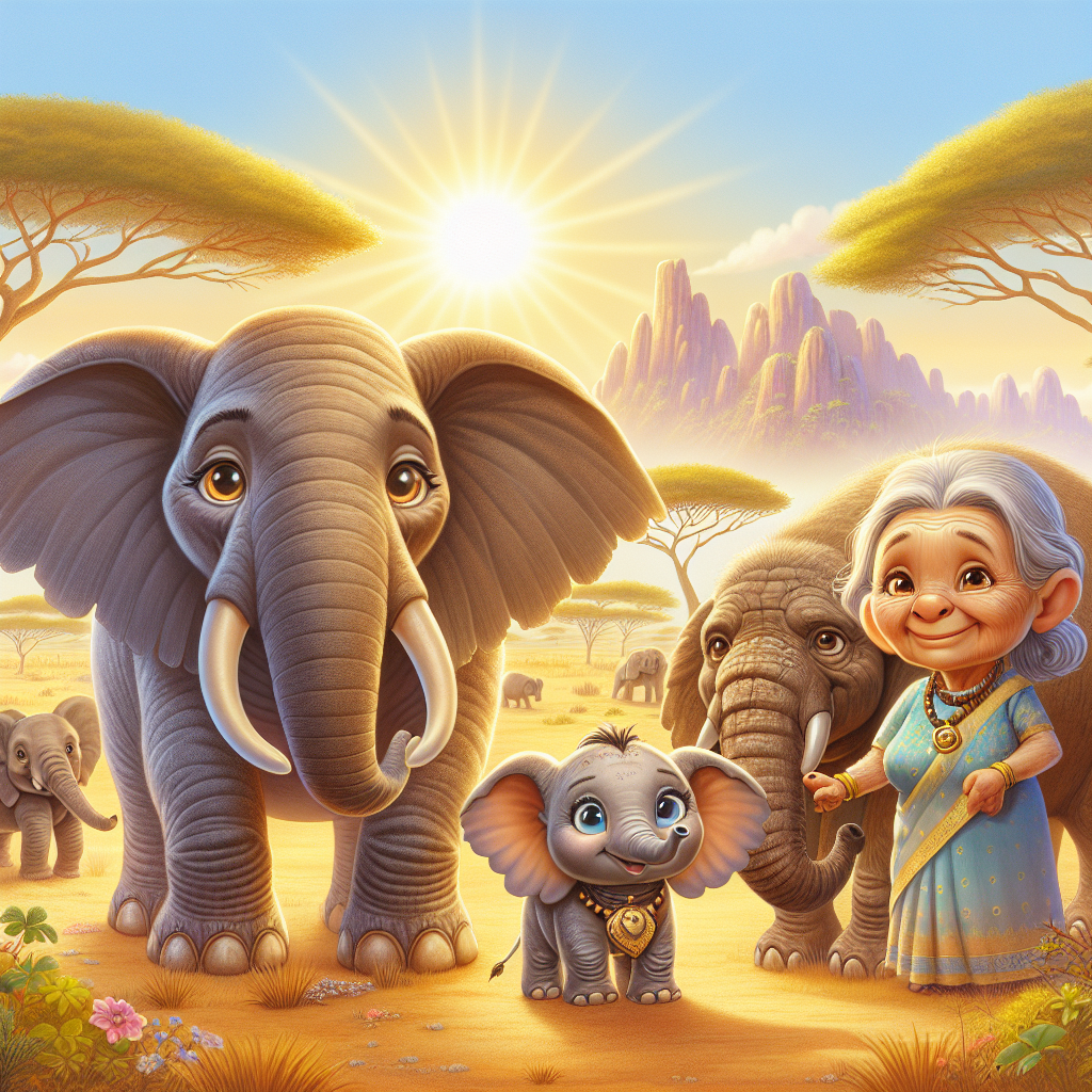 Generate audio story with fabul.io : The Elephant Family's Safari Adventure