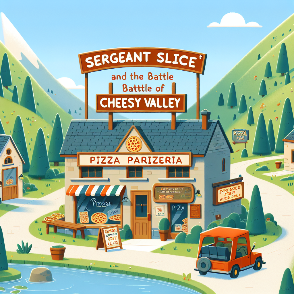 Generate audio story with fabul.io : Sergeant Slice and the Battle of Cheesy Valley