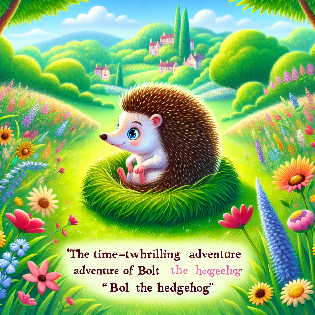 Generate audio story with fabul.io : The Time-Twirling Adventure of Bolt the Hedgehog