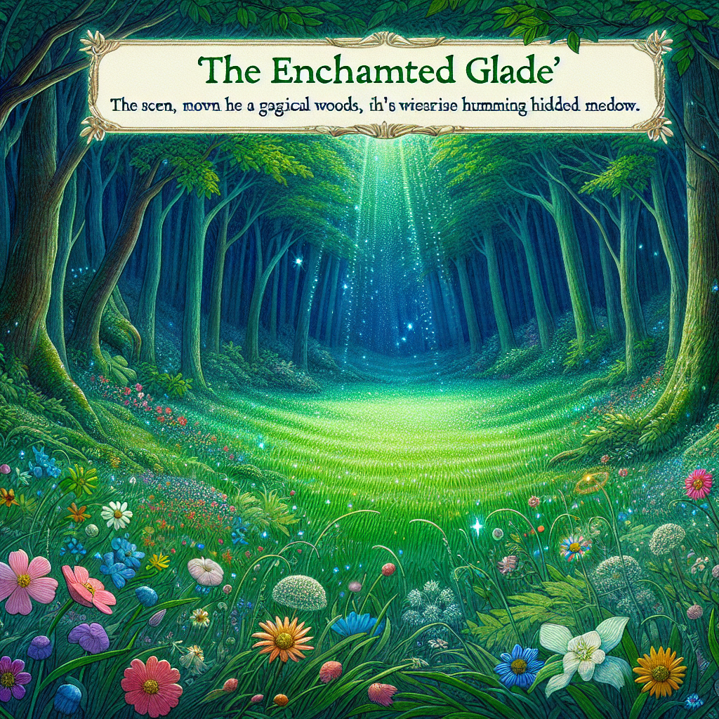 Generate audio story with fabul.io : The Enchanted Glade