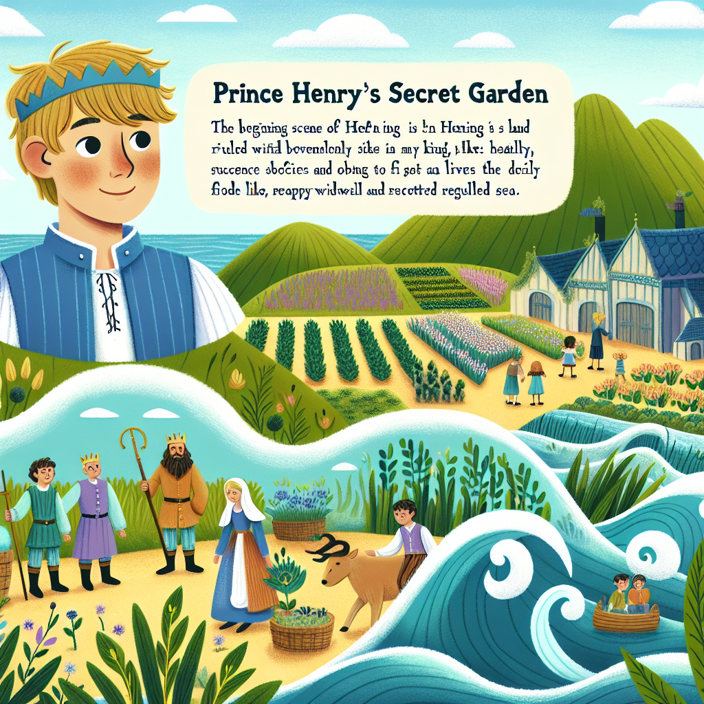 Generate audio story with fabul.io : Prince Henry's Secret Garden