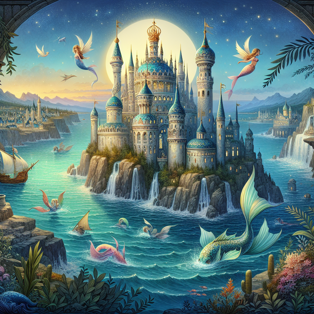 Generate audio story with fabul.io : The Adventure of Prince Luke in Mermaid City