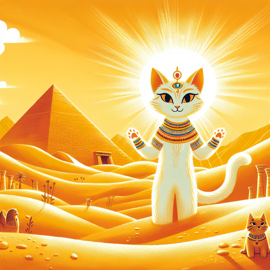 Generate audio story with fabul.io : The Tale of the Egyptian Cat Goddess