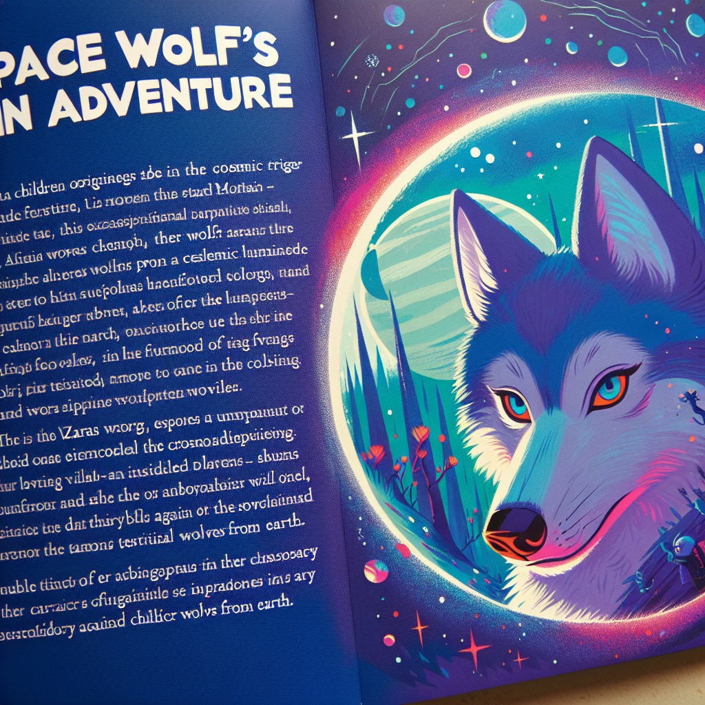 Generate audio story with fabul.io : The Space Wolf's Alien Adventure