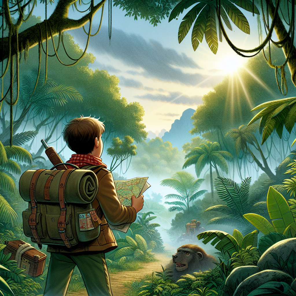 Generate audio story with fabul.io : Peter's Jungle Trek Surprise