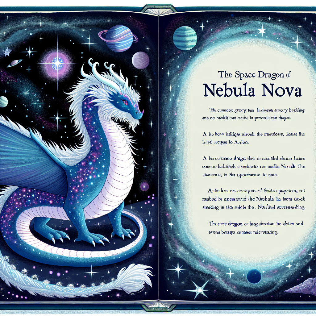 Generate audio story with fabul.io : The Space Dragon of Nebula Nova
