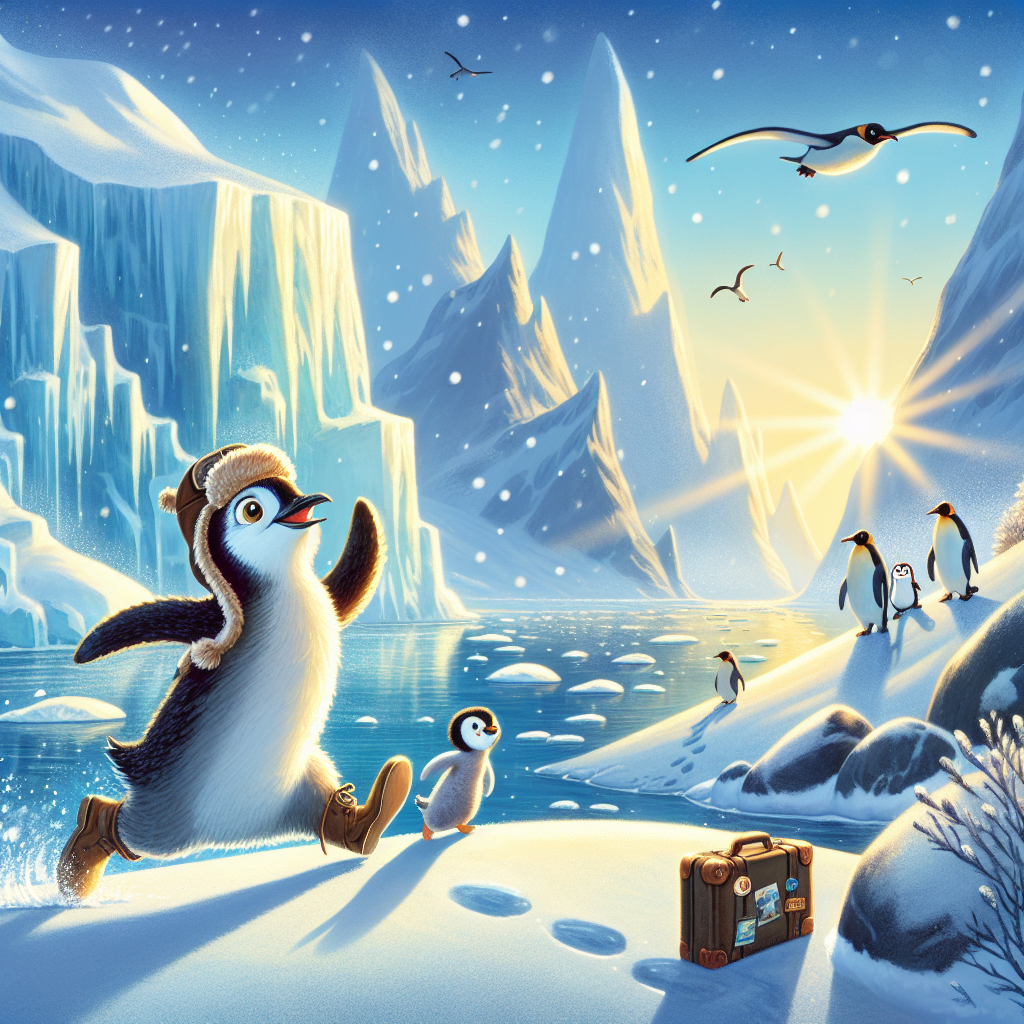 Generate audio story with fabul.io : L'aventure arctique de Léon le pingouin