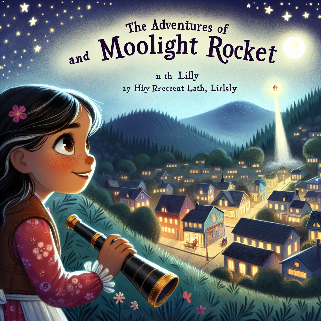 Generate audio story with fabul.io : The Adventures of Lily and the Moonlight Rocket