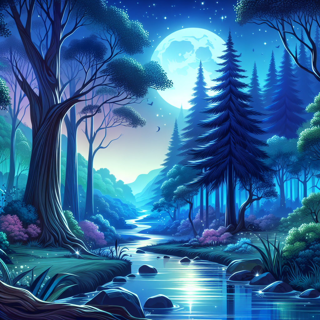 Generate audio story with fabul.io : The Moonlit Merwolf of Enchanted Forest