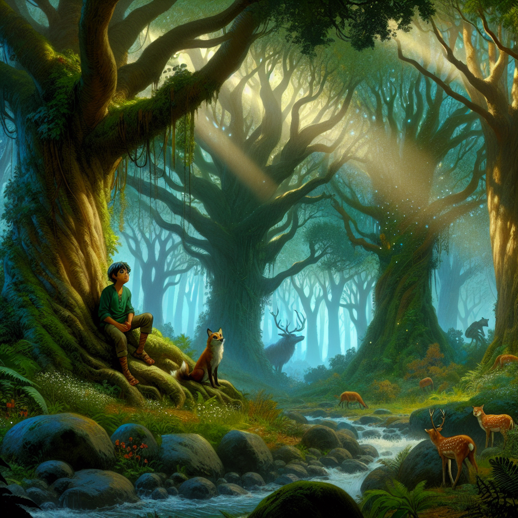 Generate audio story with fabul.io : The Enchanted Merwolf of Whispering Woods