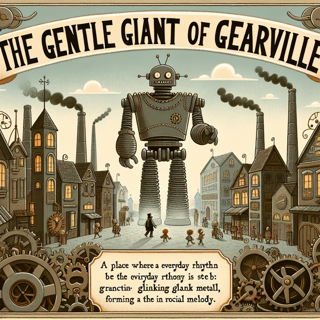 Generate audio story with fabul.io : The Gentle Giant of Gearville