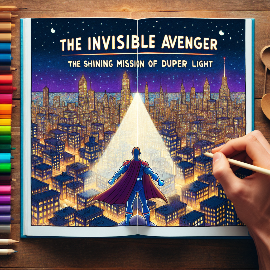 Generate audio story with fabul.io : The Invisible Avenger: The Shining Mission of Duper Light