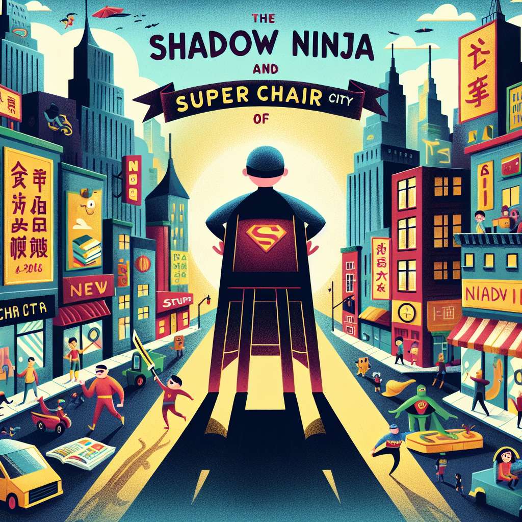 Generate audio story with fabul.io : Shadow Ninja and Super Chair of New Chair City
