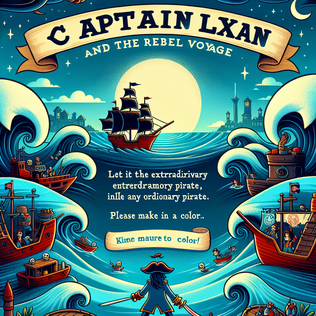 Generate audio story with fabul.io : Captain Lxan and the Rebel Voyage