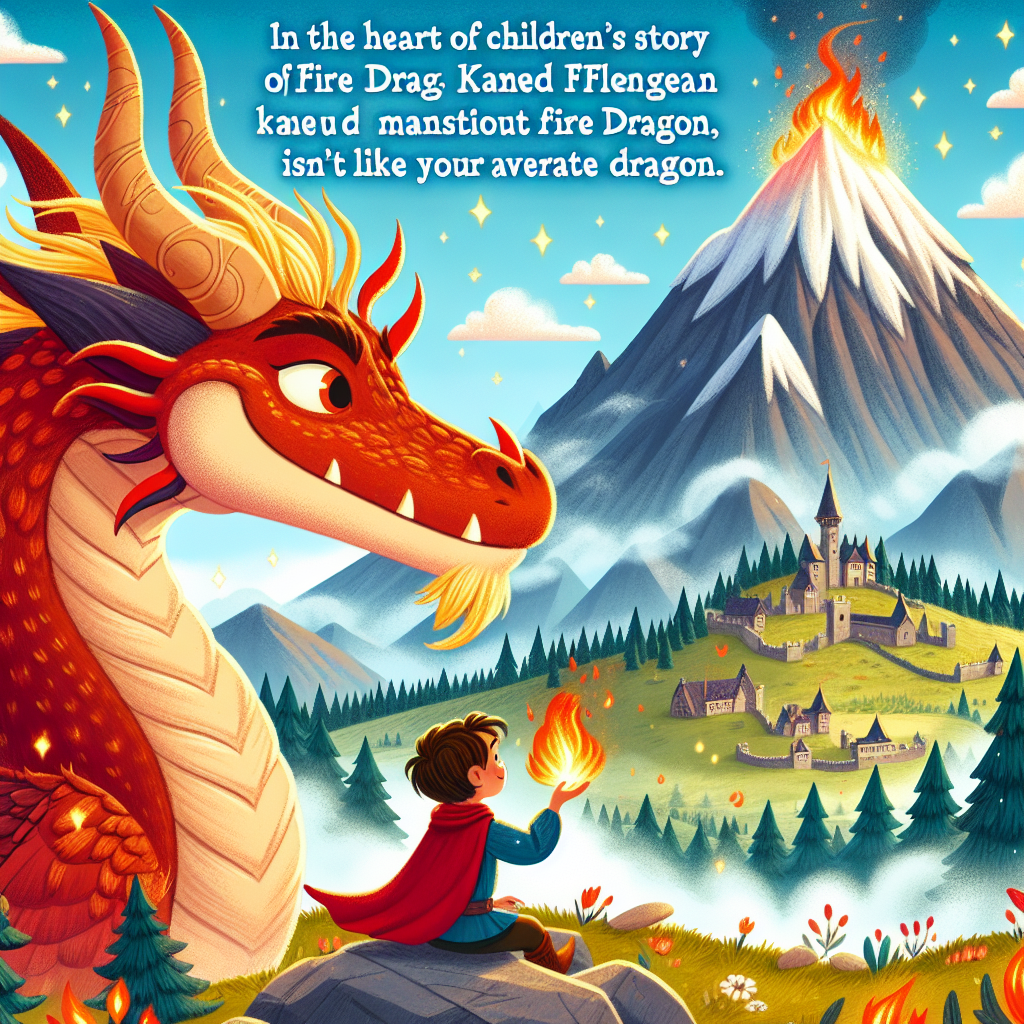 Generate audio story with fabul.io : The Fire Dragon of Mount Kindle