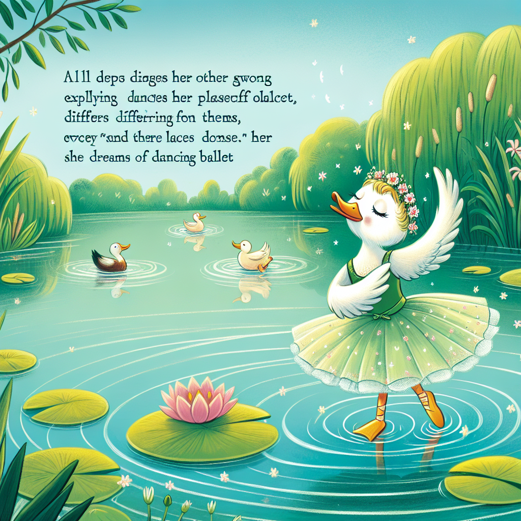 Generate audio story with fabul.io : Daisy the Ballet Duck