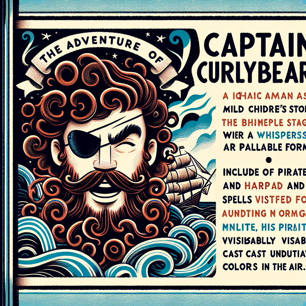 Generate audio story with fabul.io : The Adventure of Captain Curlybeard